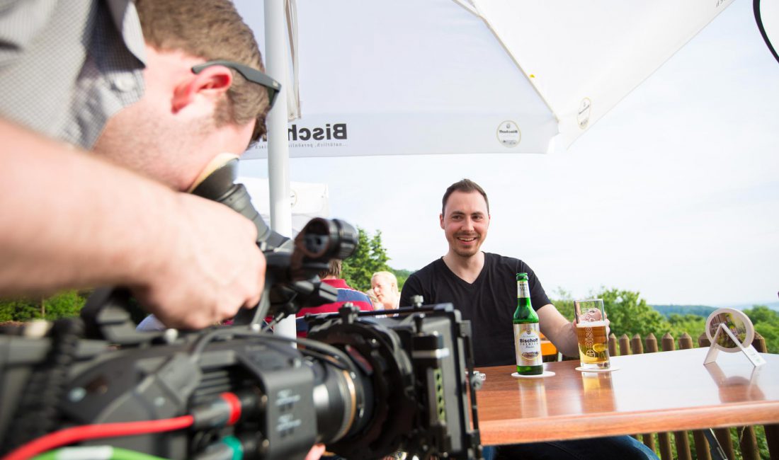 Projekte-Bischoff-Dreharbeiten-Biergarten Projekte-Bischoff-Dreharbeiten-Biergarten